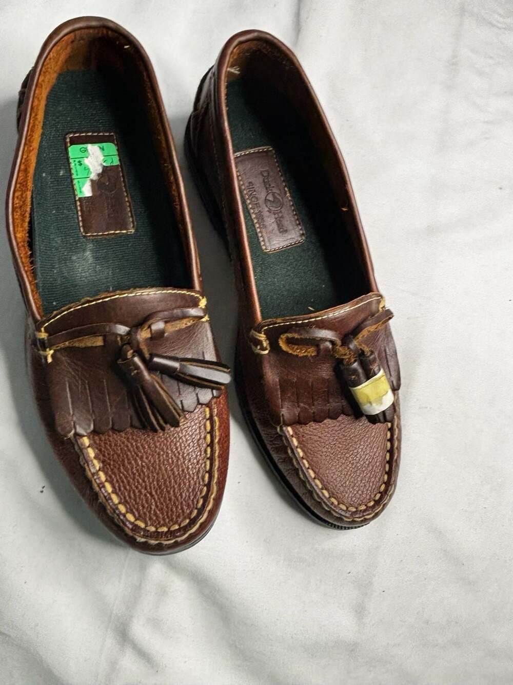 Duck Head Tassel Loafers Size 8M